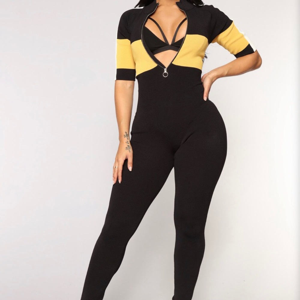 Colorblock jumpsuit